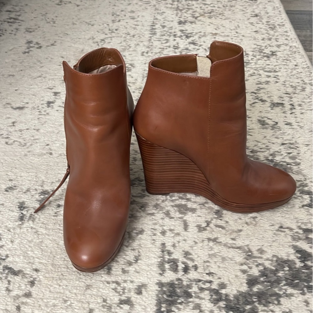 Michael Kors wedge ankle boots
